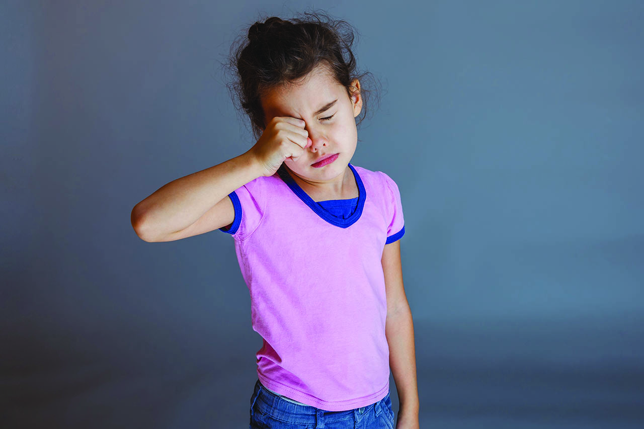pink eye girl rubbing1280x853